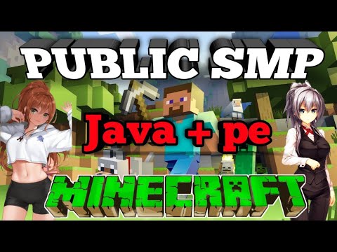 Minecraft Live Streaming Public Smp Live | Anyone Can Join | Java + Pe ...