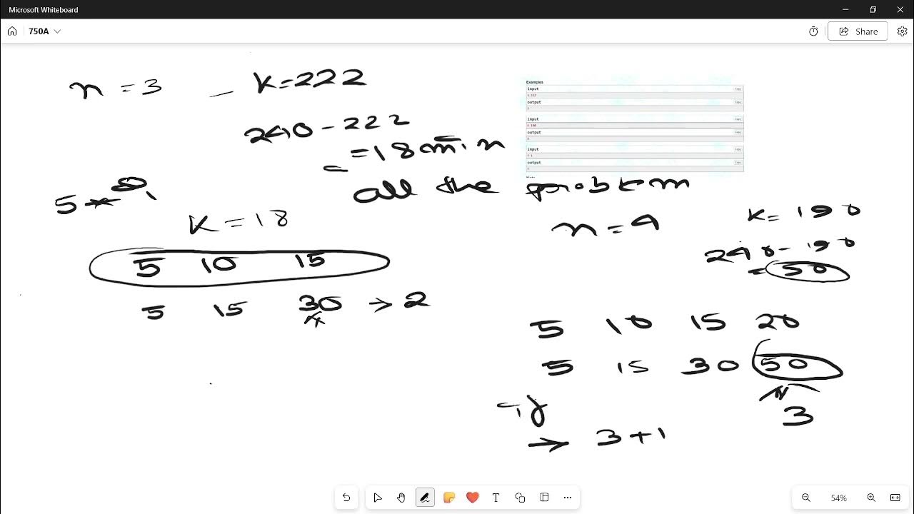 New year and hurry 750a codeforces binary search youtube
