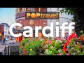 Walking in CARDIFF / Wales (UK) 🏴󠁧󠁢󠁷󠁬󠁳󠁿 - 4K 60fps (UHD)