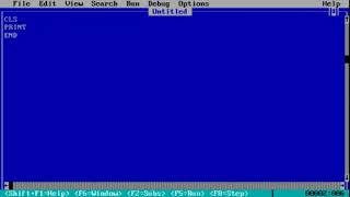 Qbasic Programming in Hindi Input Statement IN QBASIC PART 6