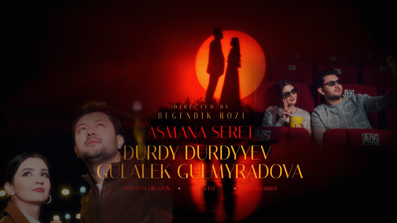 DURDY DURDYYEV ft Gulalek Gulmyradova   Asmana Seret Official Music Video 2024