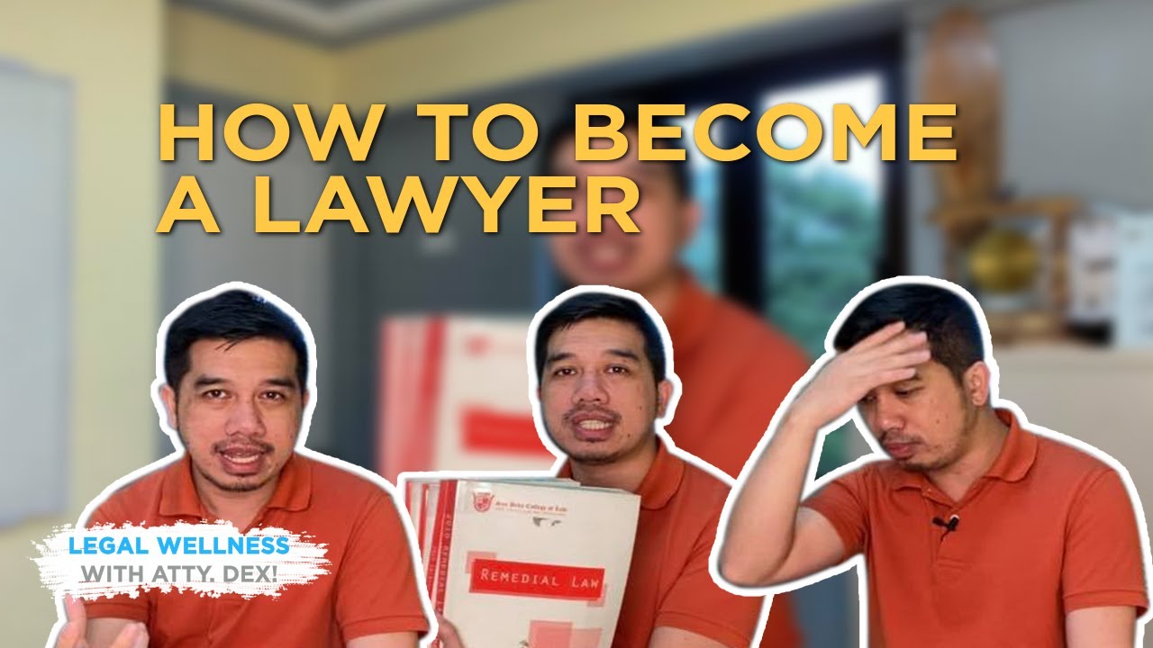 HOW TO BECOME A LAWYER - YouTube