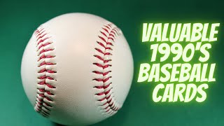 10 Most Valuable Rookie Baseball Cards from the 1990s