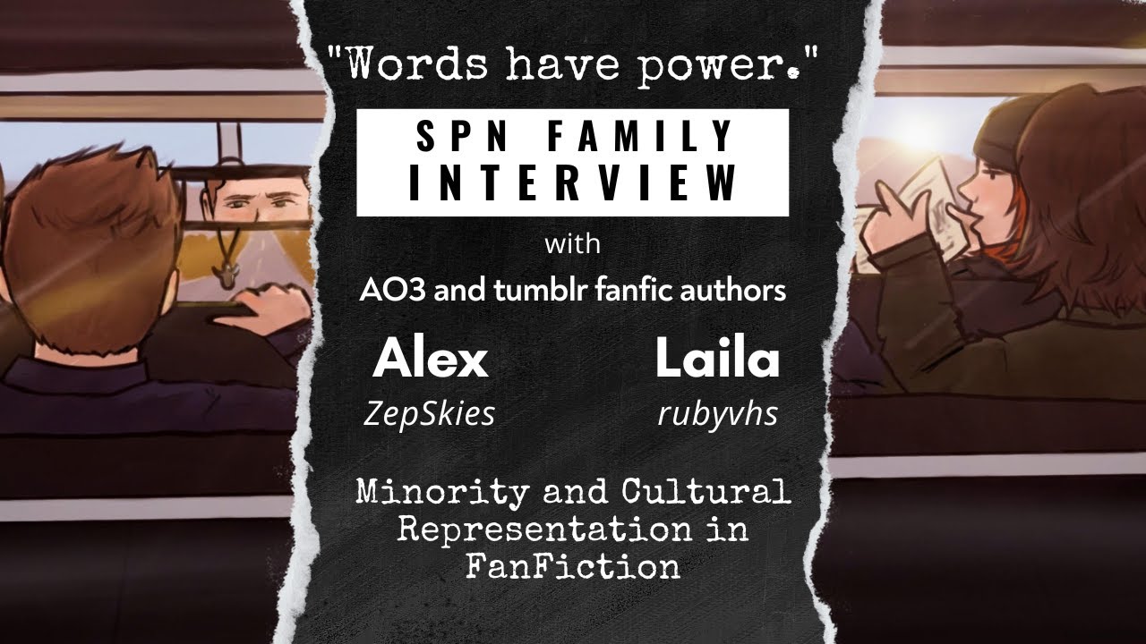 “Words have power.” Minority and Cultural Representation in FanFiction