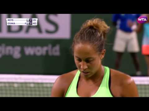 2017 BNP Paribas Open Day 6 | Shot of the Day | Madison Keys