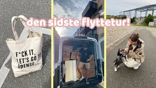 HENTER DE SIDSTE TING I KBH OG FLYTTER RIGTIGT IND + HAUL (SØSTRENE GRENE, H&M HOME) - Flyttevlog #3