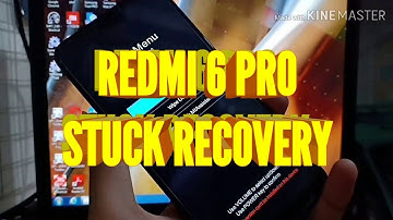 Flash Redmi 6 Pro Sakura  Stuck Recovery