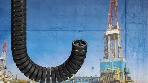 igus® e-loop energy chain for Oil-RIG Top drives |JISigus Middle East FZE | www.jisigus.com