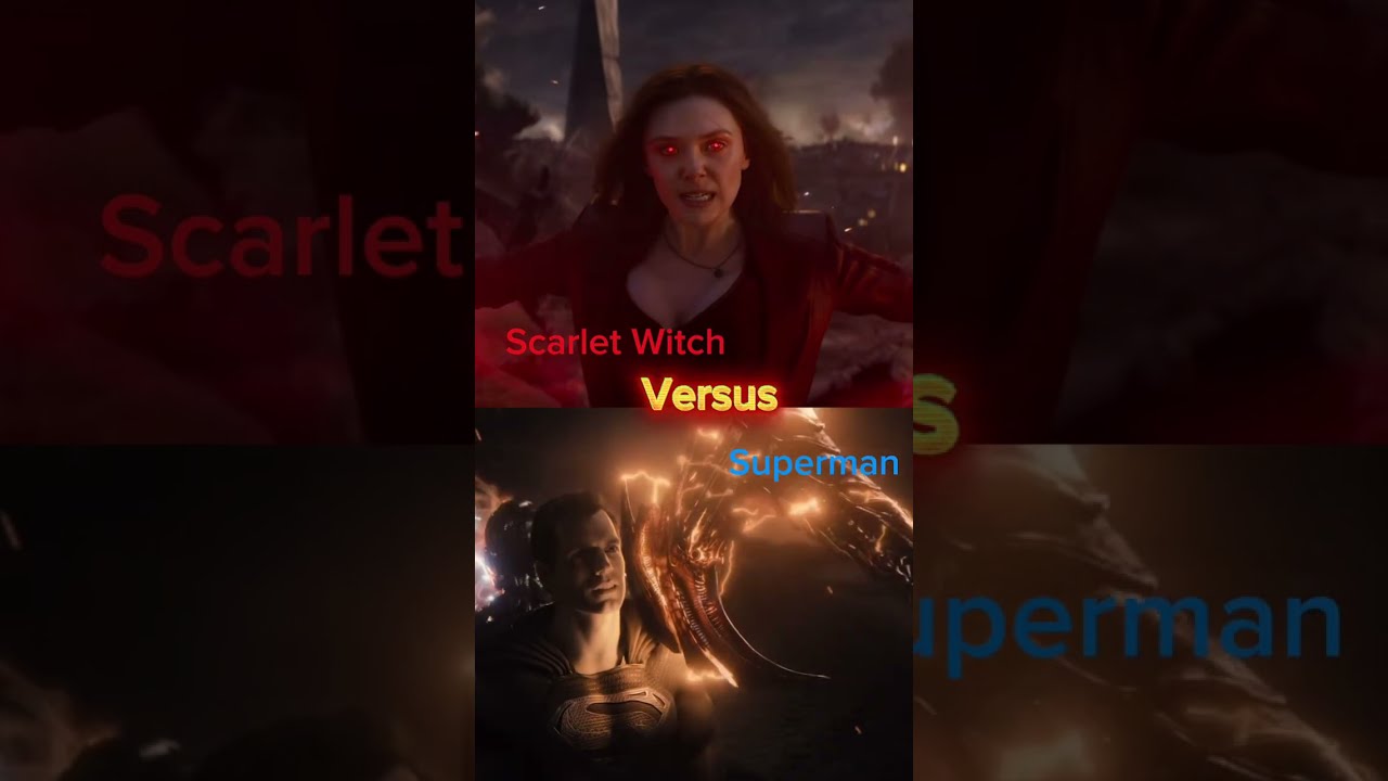 Scarlet Witch vs Justice League | Battle 