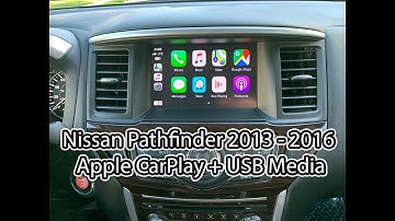 Nissan Pathfinder 2013 - 2016 Apple CarPlay + Android Auto (Wired & Wireless) + USB Media
