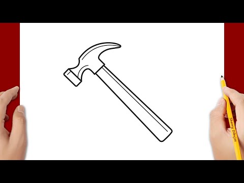 Video: Cómo Dibujar Un Martillo