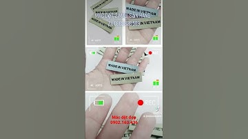 Mẫu mác cổ dệt đẹp cắt siêu âm giúp nâng giá trị sản phẩm của Shop#macdet#macco#nhanmacquanao