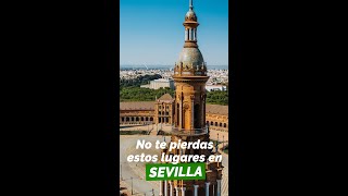 TOP 7 SEVILLA, ESPAÑA | No te pierdas estos LUGARES | #Shorts | Vagajuntos