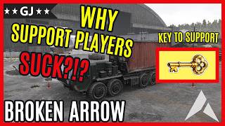 Broken Arrow: Support Deck Guide- WHY everyone HATES Support Players?? #brokenarrow