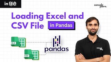 Introduction to Pandas | Load Excel and CSV Files | #pandas #pandastutorial  #dataanlysis