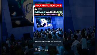 Everyone Watches Deku Overlay Vs Shigaraki