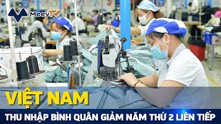 THU NHẬP BÌNH QUÂN CỦA NGƯỜI VIỆT GIẢM NĂM THỨ 2 LIÊN TIẾP