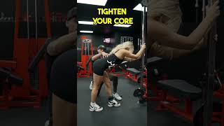 How to do Glute Cable Kickback Exercise (STOP DOING THEM WRONG) #gym #gluteworkout