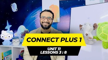 أولى كونكت بلس |الترم التاني | الوحدة الحادية عشر | الدروس الثالث : الى الثامن | Unit 11