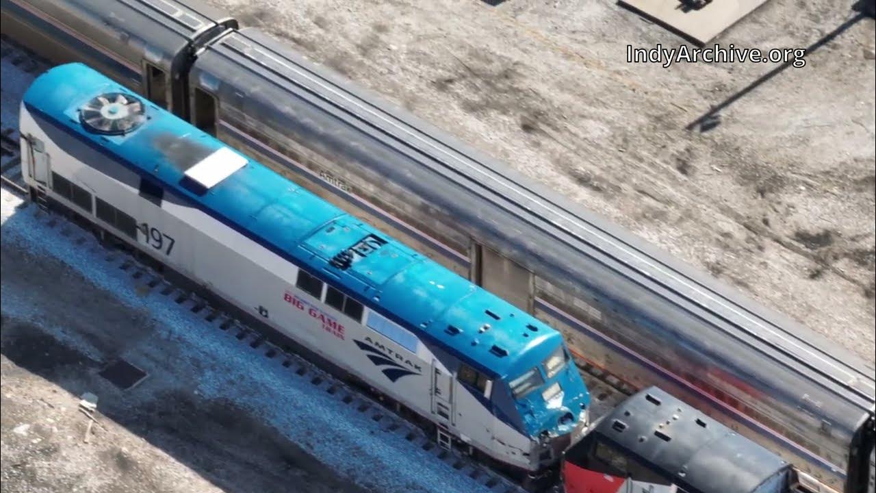 Amtrak Repair Facility Beech Grove Shops in 4K Indianapolis