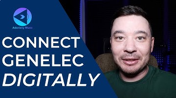 How to Connect Genelec The Ones Speakers Digitally | AdrianMilea.com