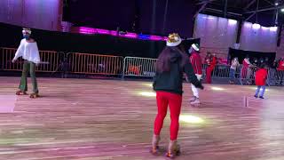 David Sincere Live On Roller Skates  | Queens Skate Arena | Dance All Christmas