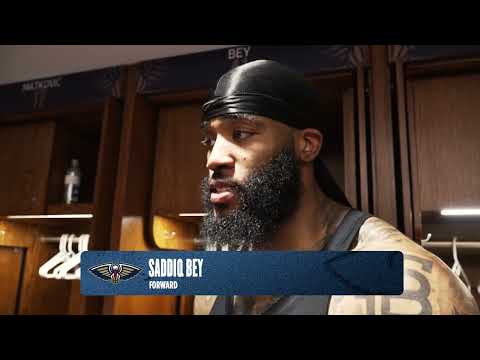 Saddiq Bey Interview | Pelicans-Hawks Postgame 11/22/25