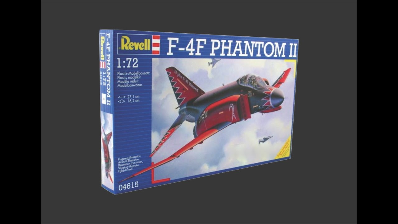 Revell 1/72 F4F Phantom II Scale Model Review YouTube