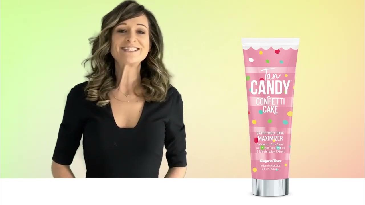 supre tan® tan candy confetti cake 720p YouTube