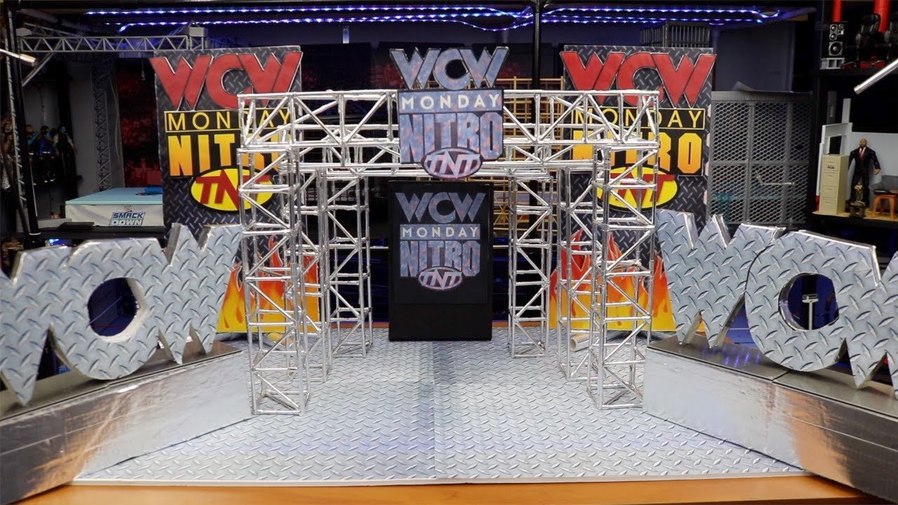 WCW MONDAY NITRO ENTRANCE STAGE REVIEW YouTube