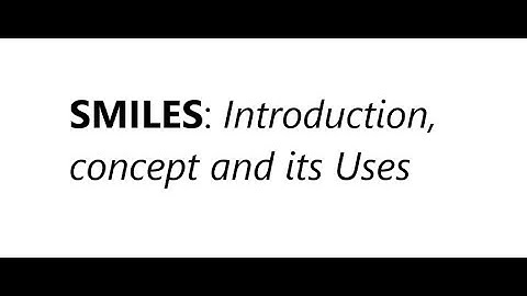 SMILES of Chemical Structures