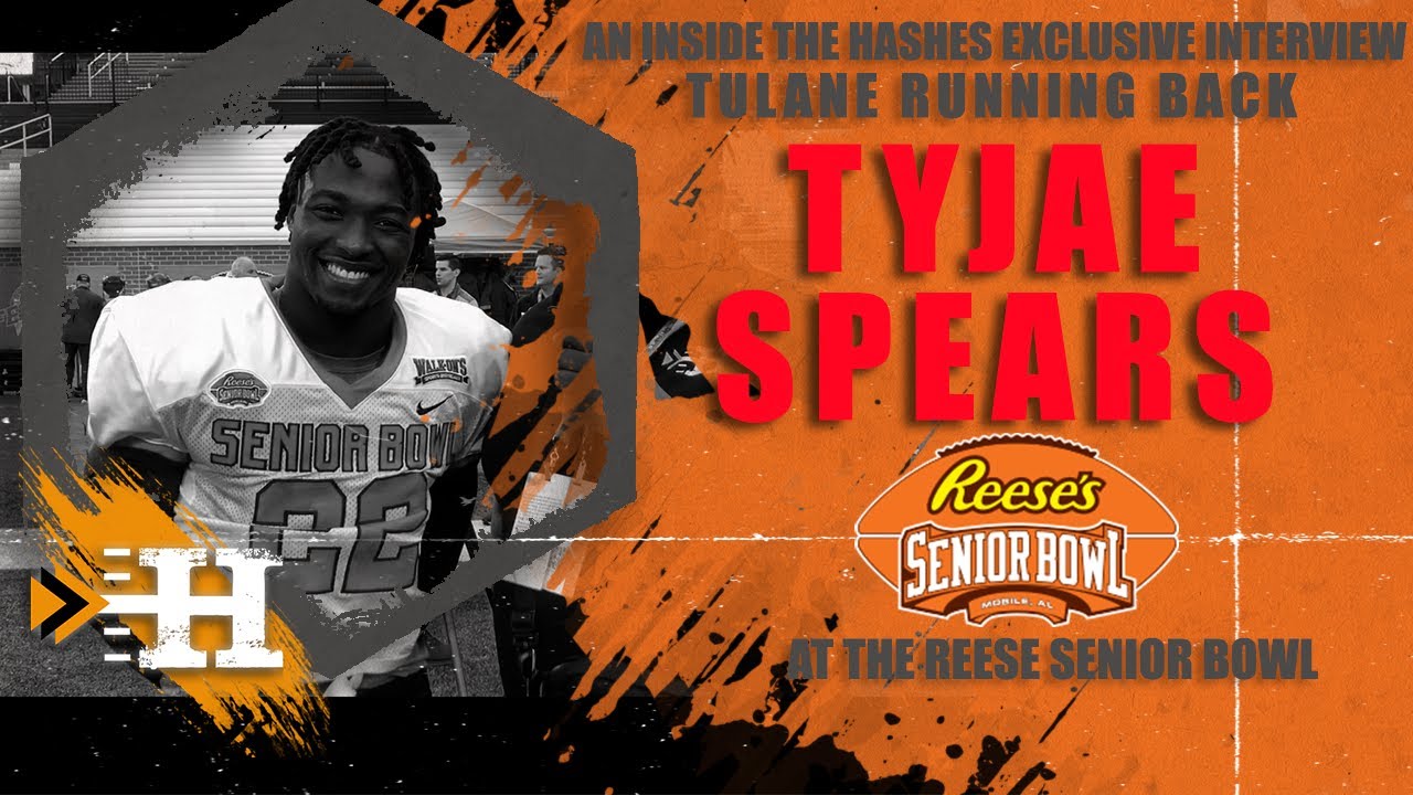 Exclusive: Tulane Running back Tyjae Spears after the Reese's Senior Bowl Practice on Their Journey