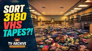 TV Archive: Tidy Up Together - Can I Organize 3180 Tapes