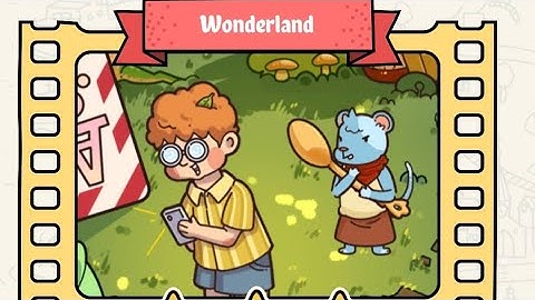Find Out : Level 23 - Wonderland  Walkthrouch прохождения
