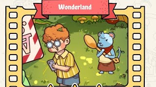 Find Out : Level 23 - Wonderland  Walkthrouch прохождения