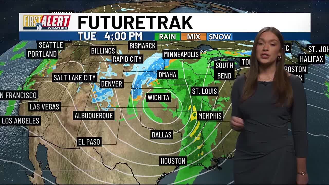 First Alert Weather: Mild temperatures today before warmer and rainy ...