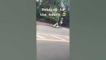 Thumbnail of Heading to the beach 😎 #music #lyrics #song #beach #bus