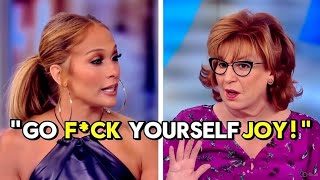 "Jennifer Lopez Storms Off ‘The View’ After Explosive Fight with Joy Behar"