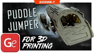 Puddle Jumper 3D Printing Model | Assembly by Gambody