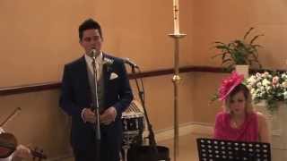 Groom Surprises Bride with Beyonce's Ave Maria chords