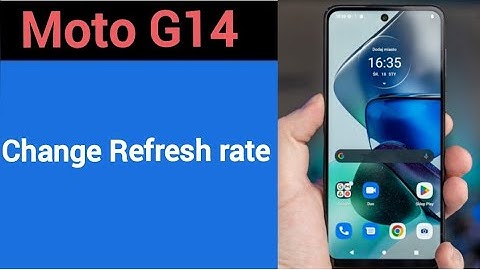 How to change Refresh rate,Moto G14 refresh rate change kaise lagaen