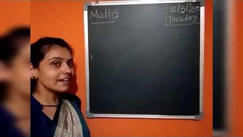 1 Maths Ch 1 Pre number Concepts Revision of Ch 1 12 05 2020