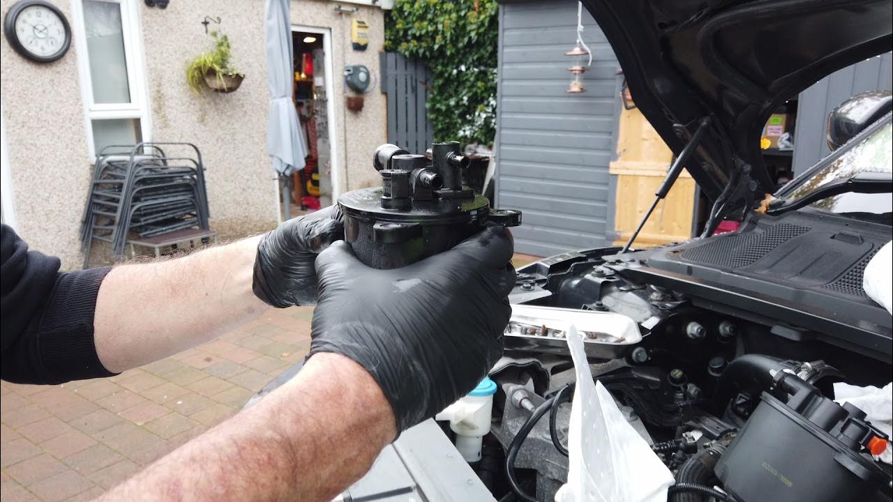 Range Rover Evoque Fuel Filter Replacement - YouTube