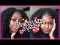 watch me blend my 4b/4c hair with curly clip-ins | how-to/tutorial #melanjhair
