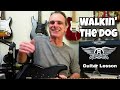 How to play walkin the dog  aerosmith guitar lesson  tutorial