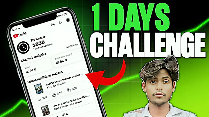 "1000 Subscribers in 1 Day? Challenge Accepted! | YouTube Growth Hack"