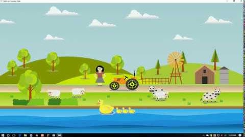 Graphics Project using OpenGl: Back To Countryside