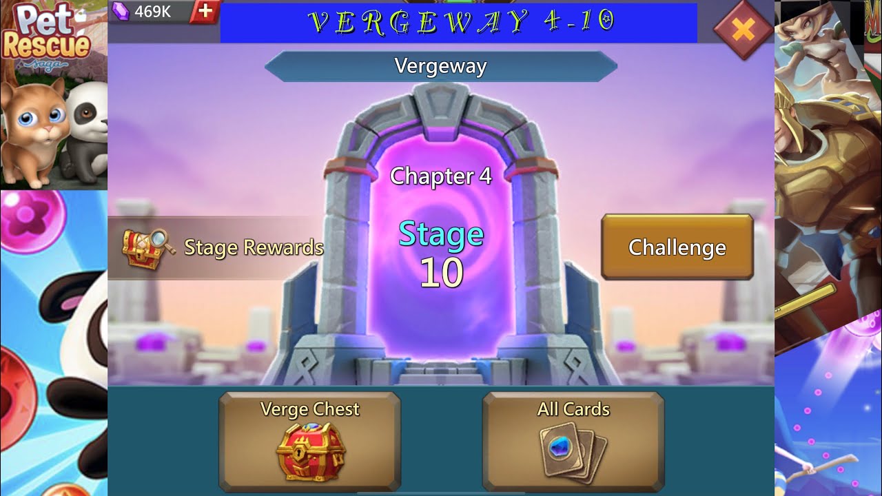 🗡Lords Mobile - Vergeway - Chapter 4 Stage 10
