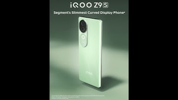 Elevate your style with the #iQOOZ9s.