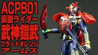 仮面ライダー 鎧武ガイム ＡＣ ＰＢ０１ 仮面ライダー武神鎧武 ブラッドオレンジアームズ 限定生産 Kamen Rider Bujin Gaimu Blood Orange Arms ACPB01